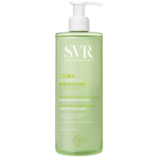 SVR Sebiaclear Gel Moussant 400mL