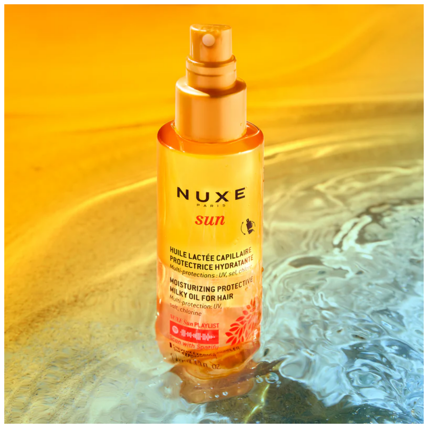 Nuxe Sun Óleo Lácteo Protetor Capilar 100mL