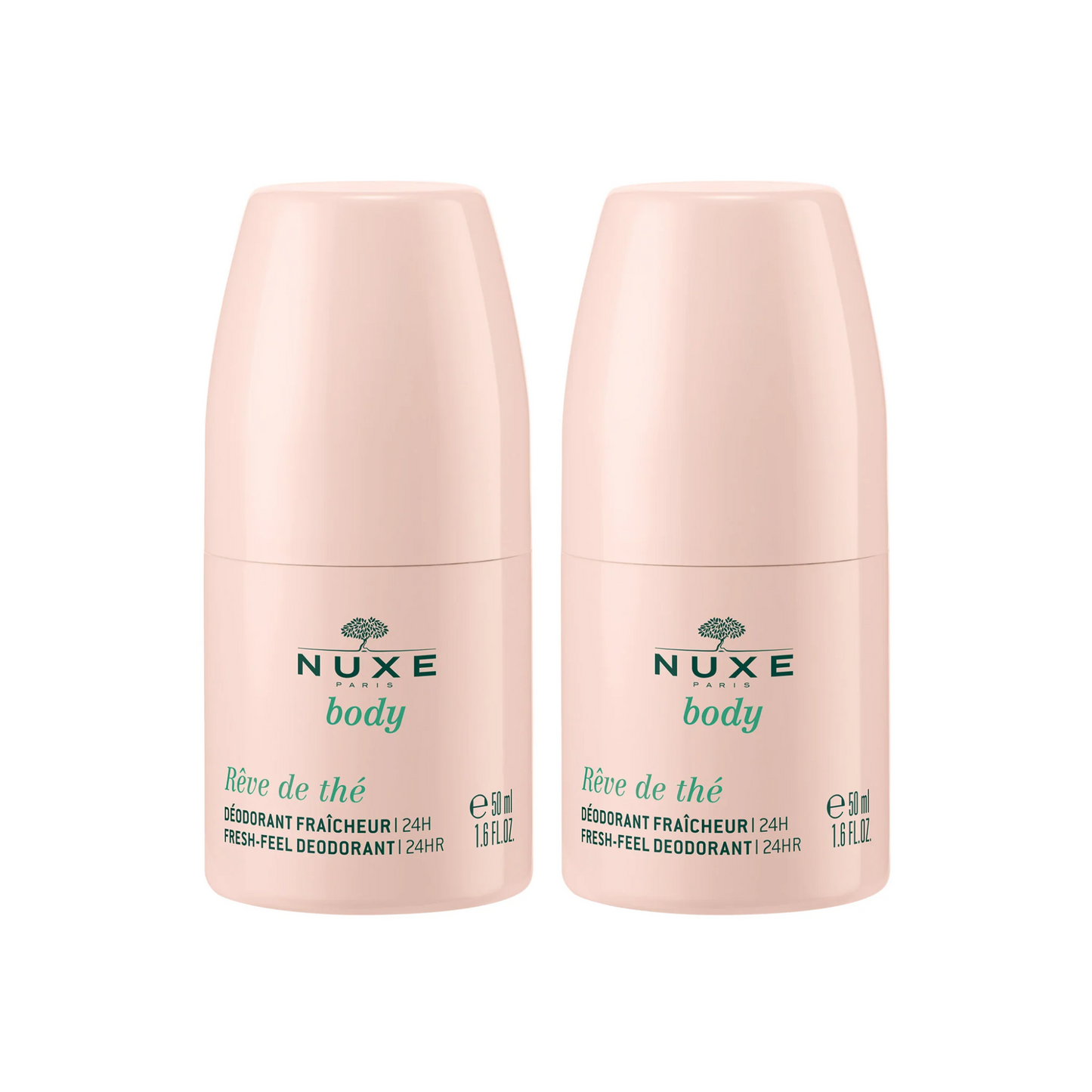 Nuxe Reve de The Pack 24H Refreshing Roll-On Deodorant 2x50mL