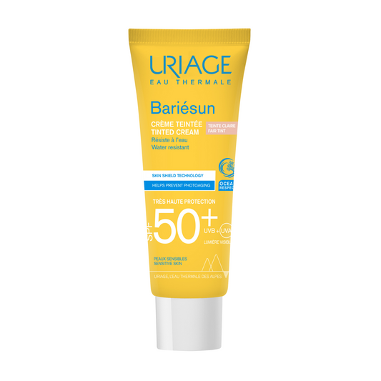 Uriage Bariésun Creme Com Cor Claro SPF50+ 50mL