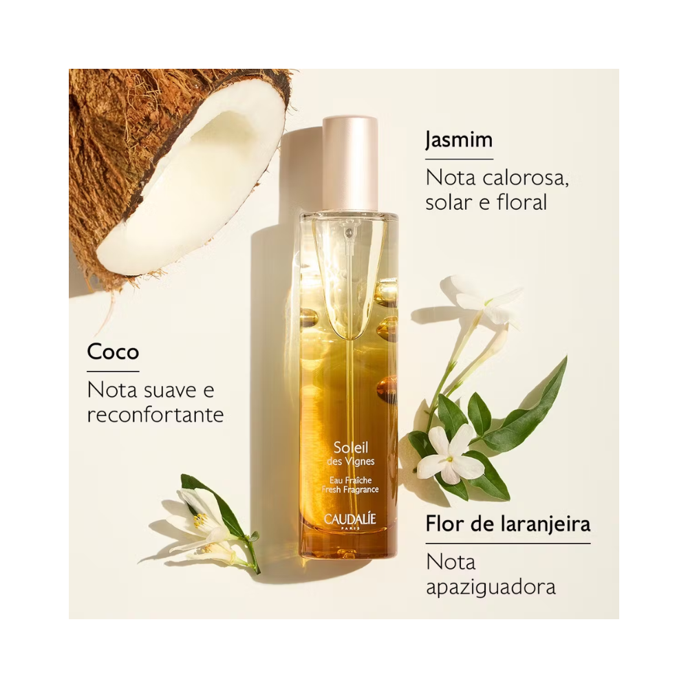 Caudalie Soleil des Vignes Água Perfumada 50mL
