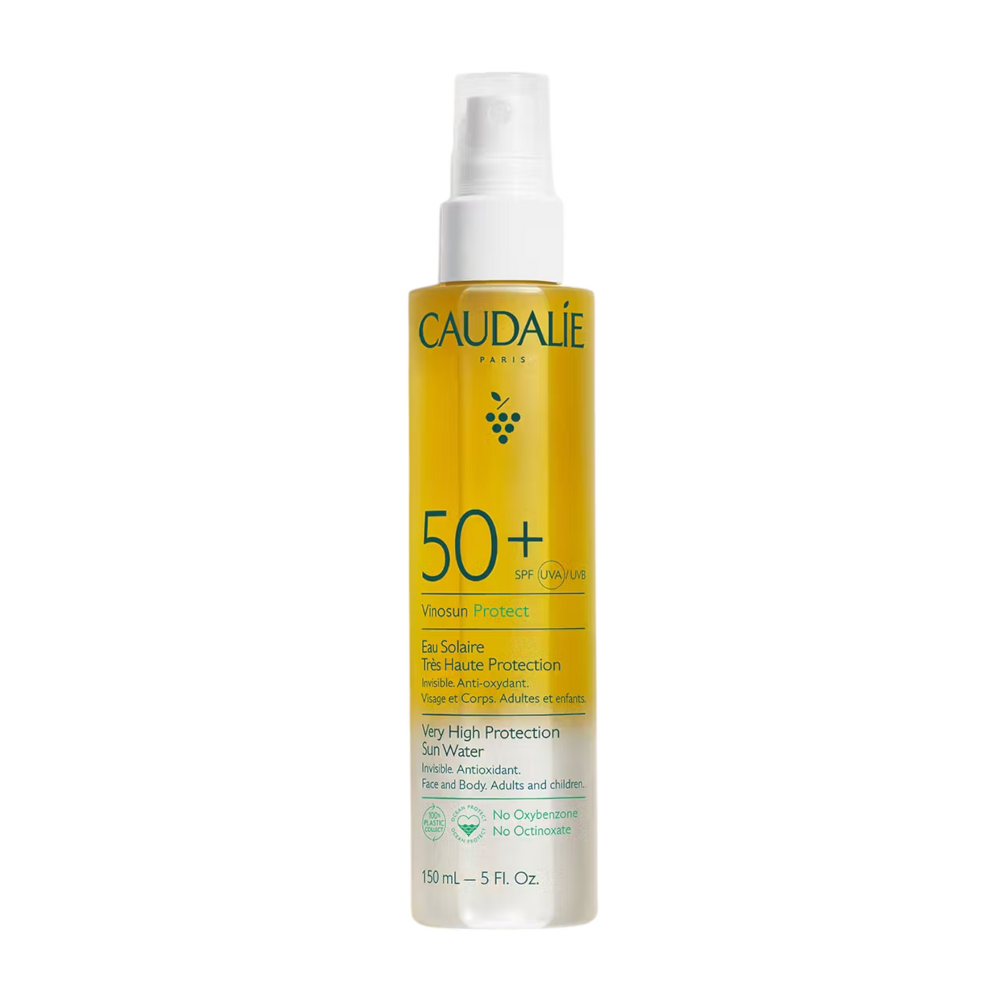 Caudalie Vinosun Protect High Protection Sun Water SPF50+ 150mL