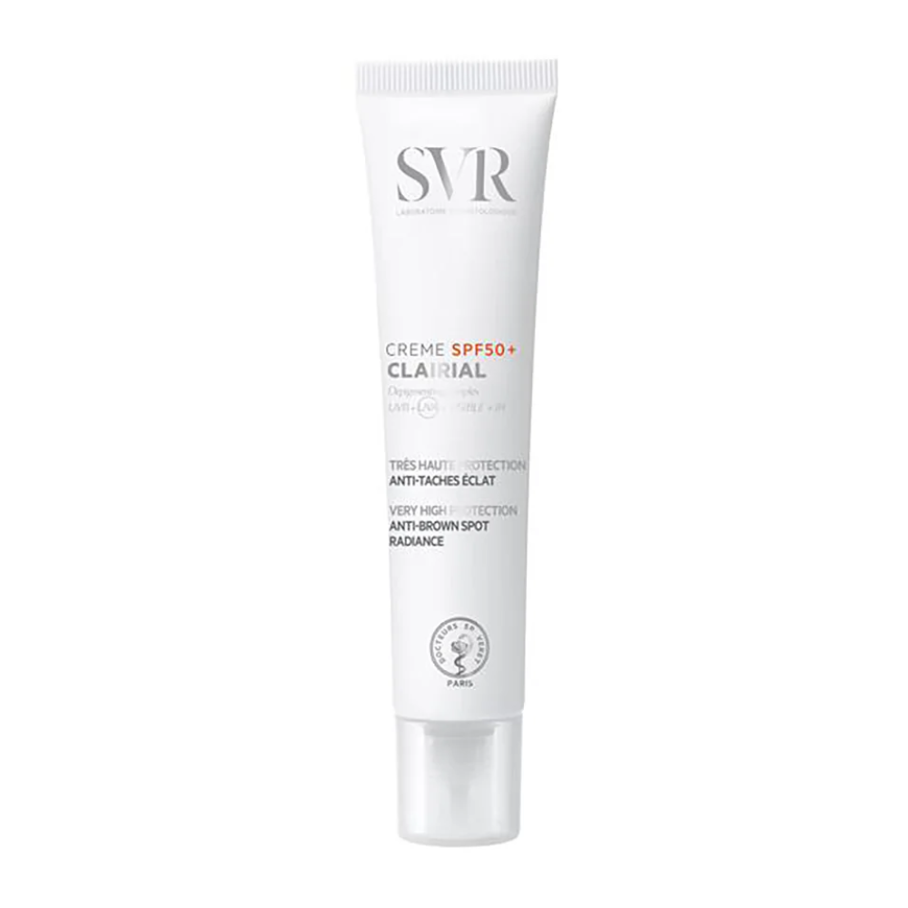 Crema fotoprotectora y despigmentante SVR Clairial SPF50+ 40mL