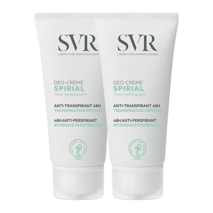SVR Pack Spirial Deo Creme 2x50mL