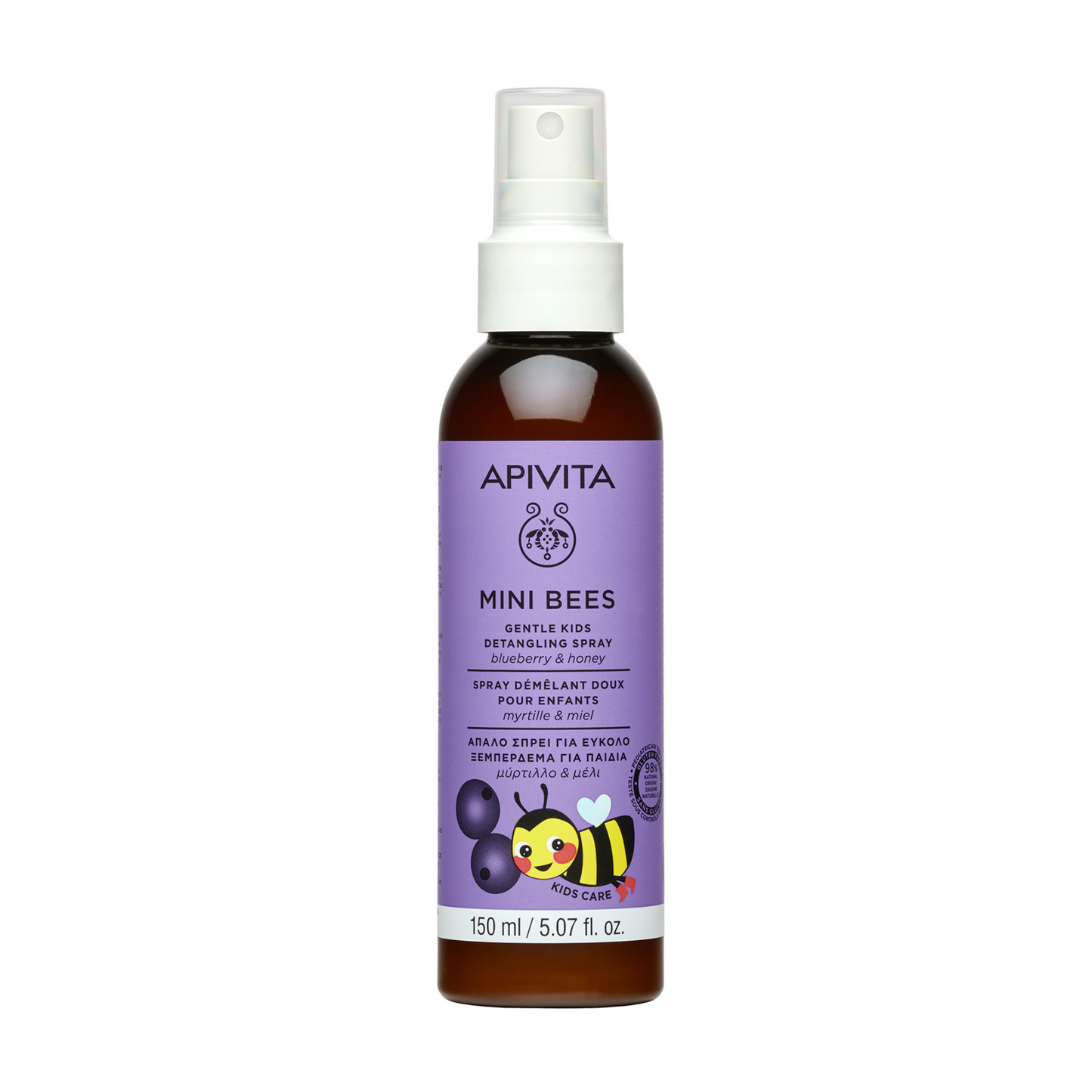 Apivita Mini Bees Gentle Conditioning Spray for Kids 150mL