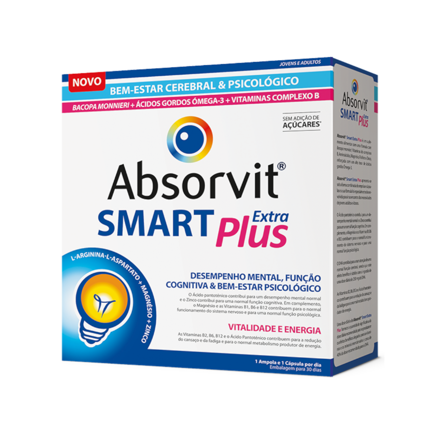 Absorvit Smart Extra Plus Ampoules x30 + Tablets x30