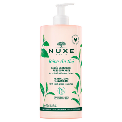 Nuxe Rêve de Thé Revitalizing Shower Gel Limited Edition 750mL