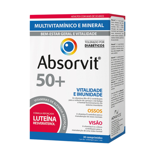 Absorvit 50+ Comprimidos x30