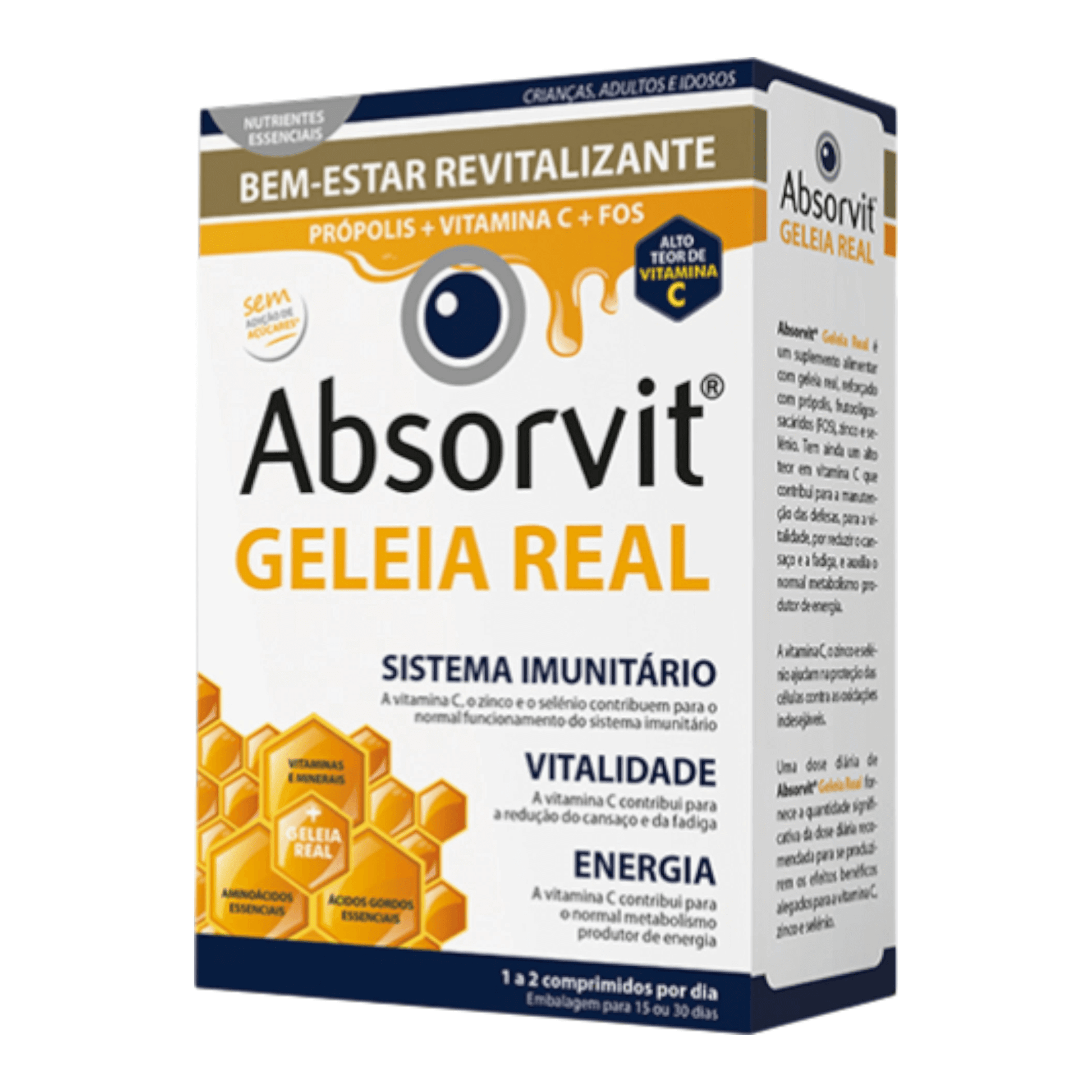 Absorvit Geleia Real Comprimidos x30