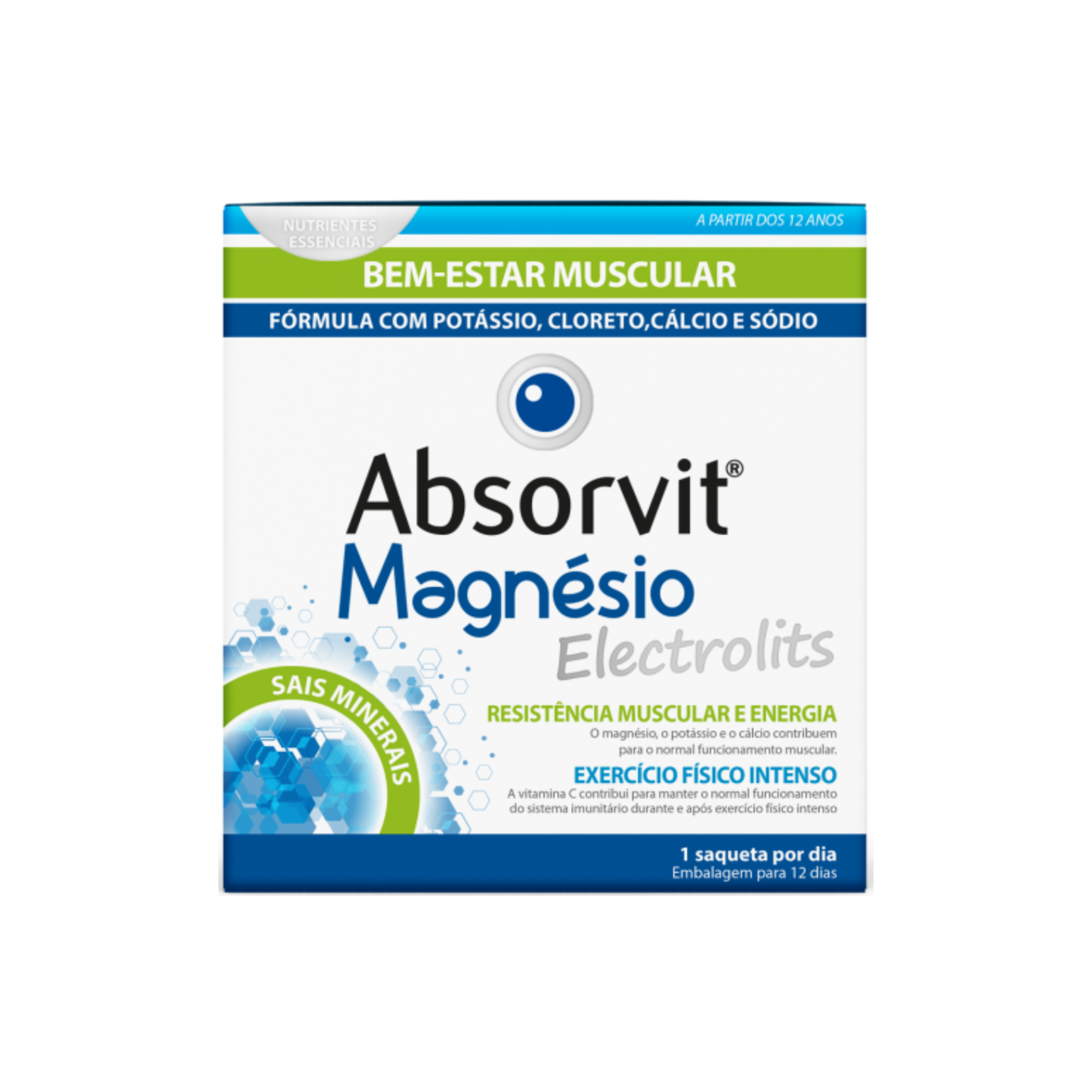 Absorvit Magnésio Electrolits x12