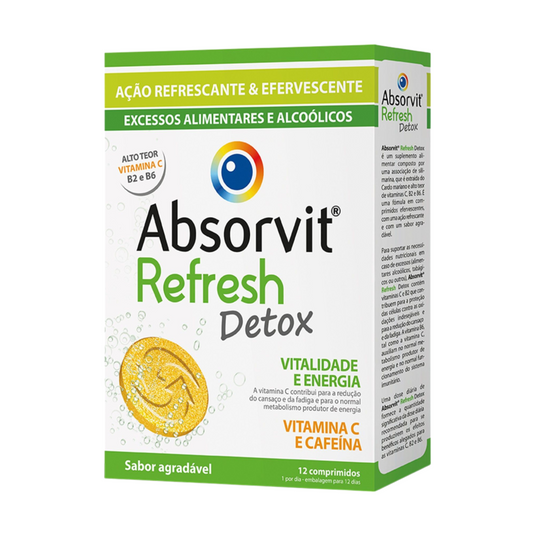 Absorvit Refresh Detox 12 Comprimidos