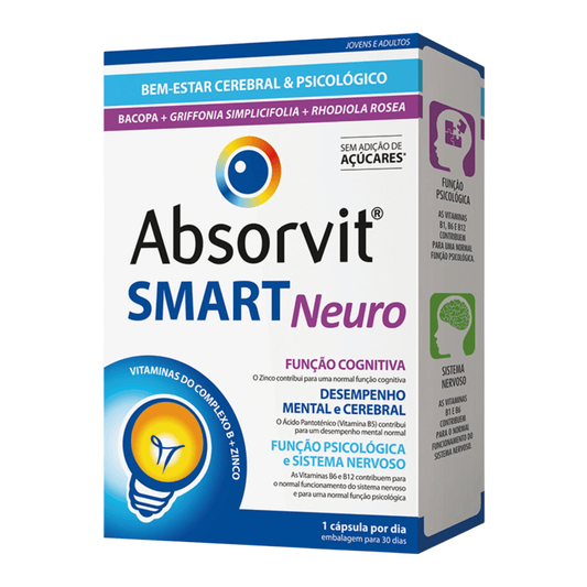 Absorvit Smart Neuro Cápsulas x30