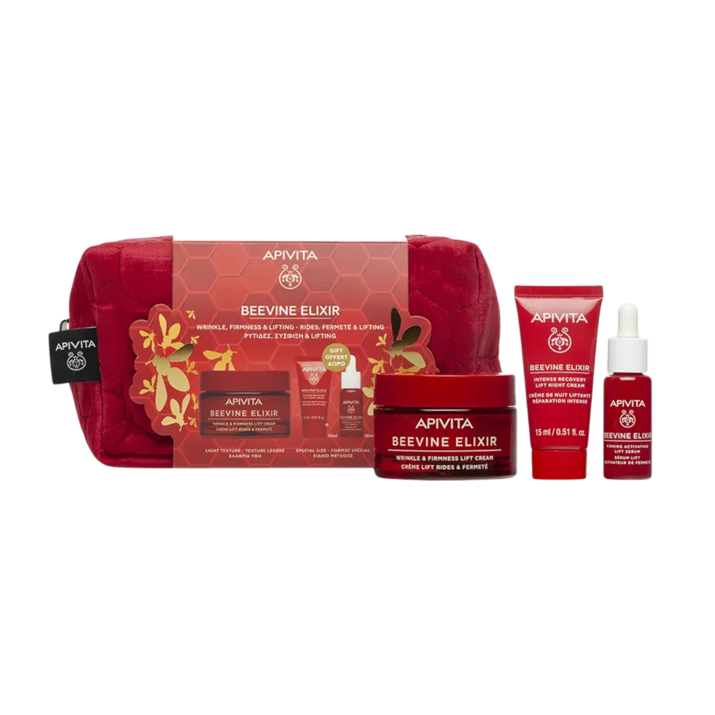 Apivita Coffret Beevine Elixir Rugas, Firmeza e Lifting