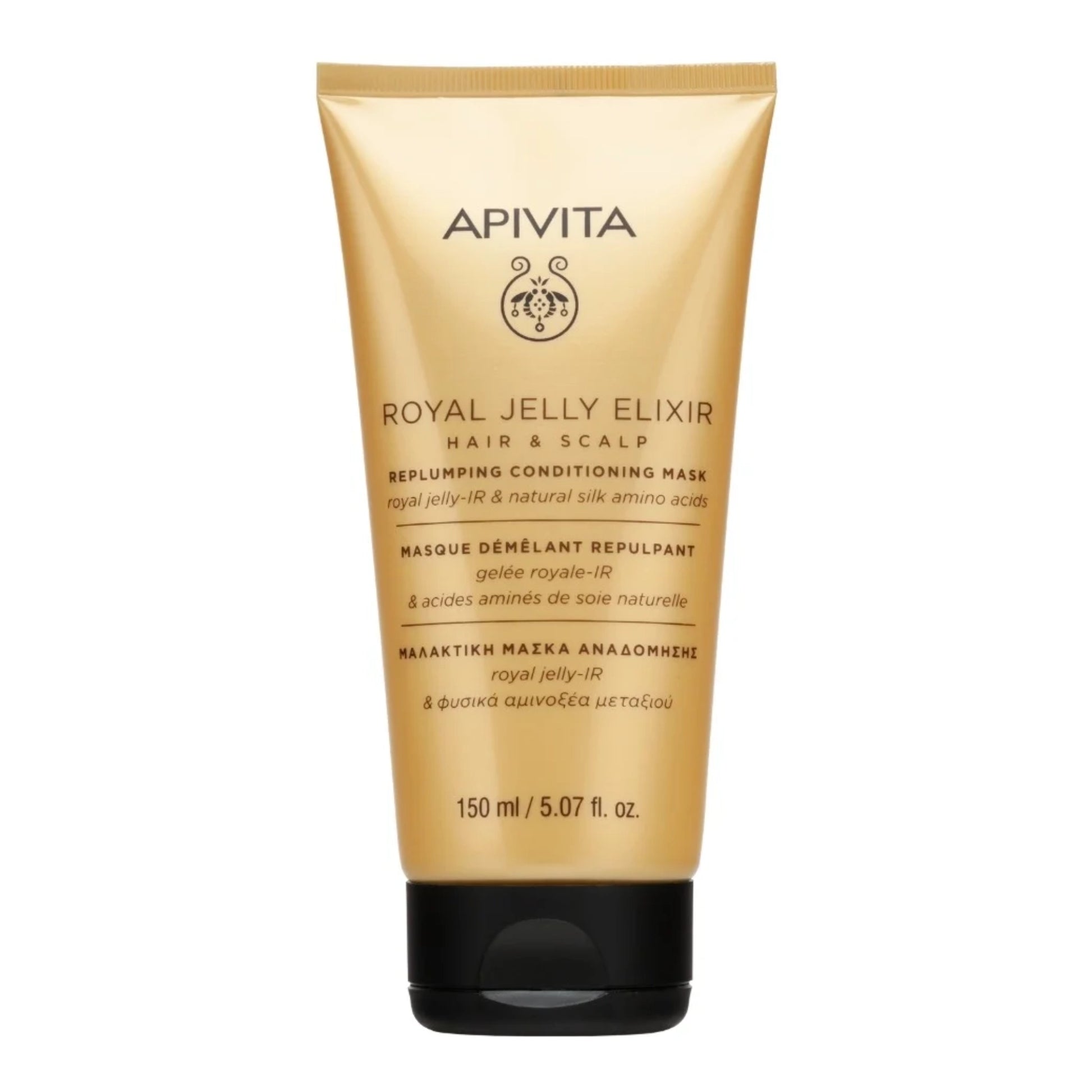 Apivita Royal Jelly Elixir Máscara de Reparação Capilar 150mL