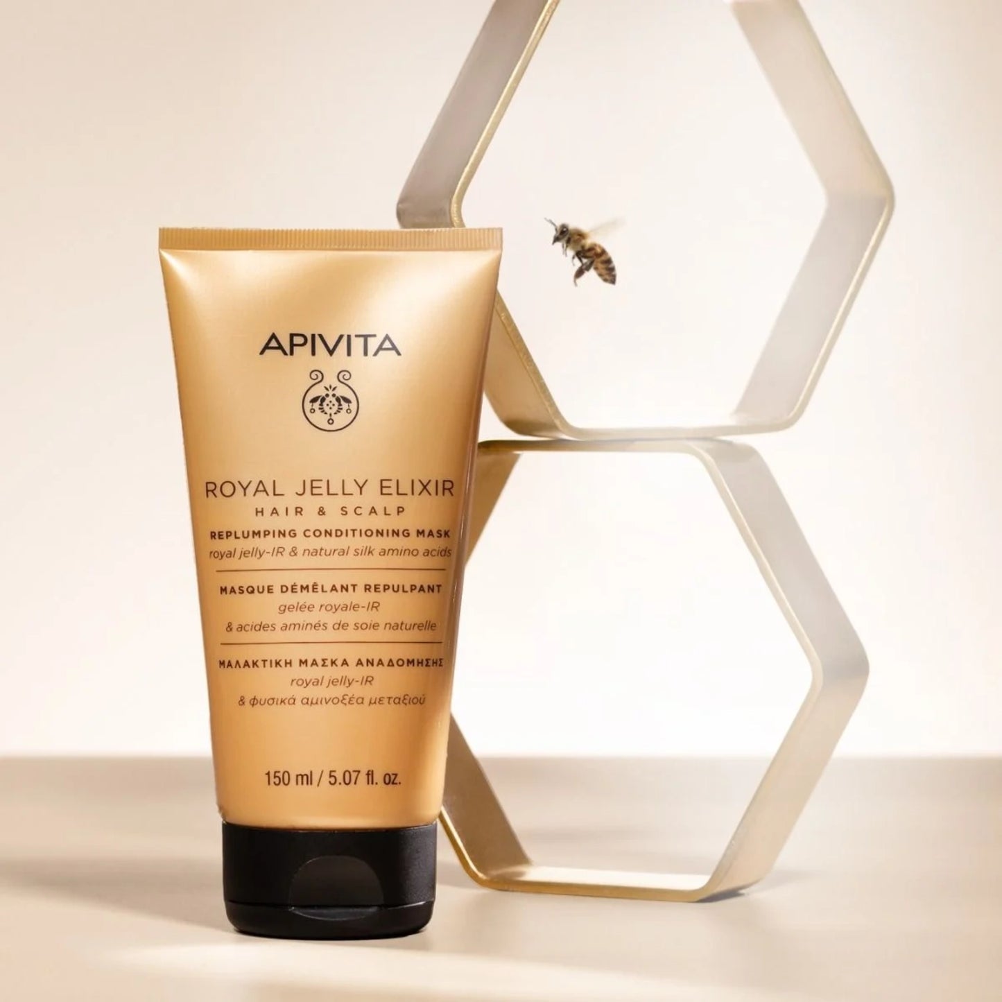 Apivita Royal Jelly Elixir Máscara de Reparação Capilar 150mL