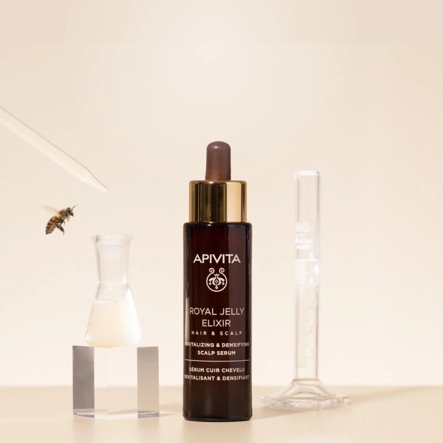 Apivita Royal Jelly Elixir Sérum Revitalizante Cuero Cabelludo 50mL