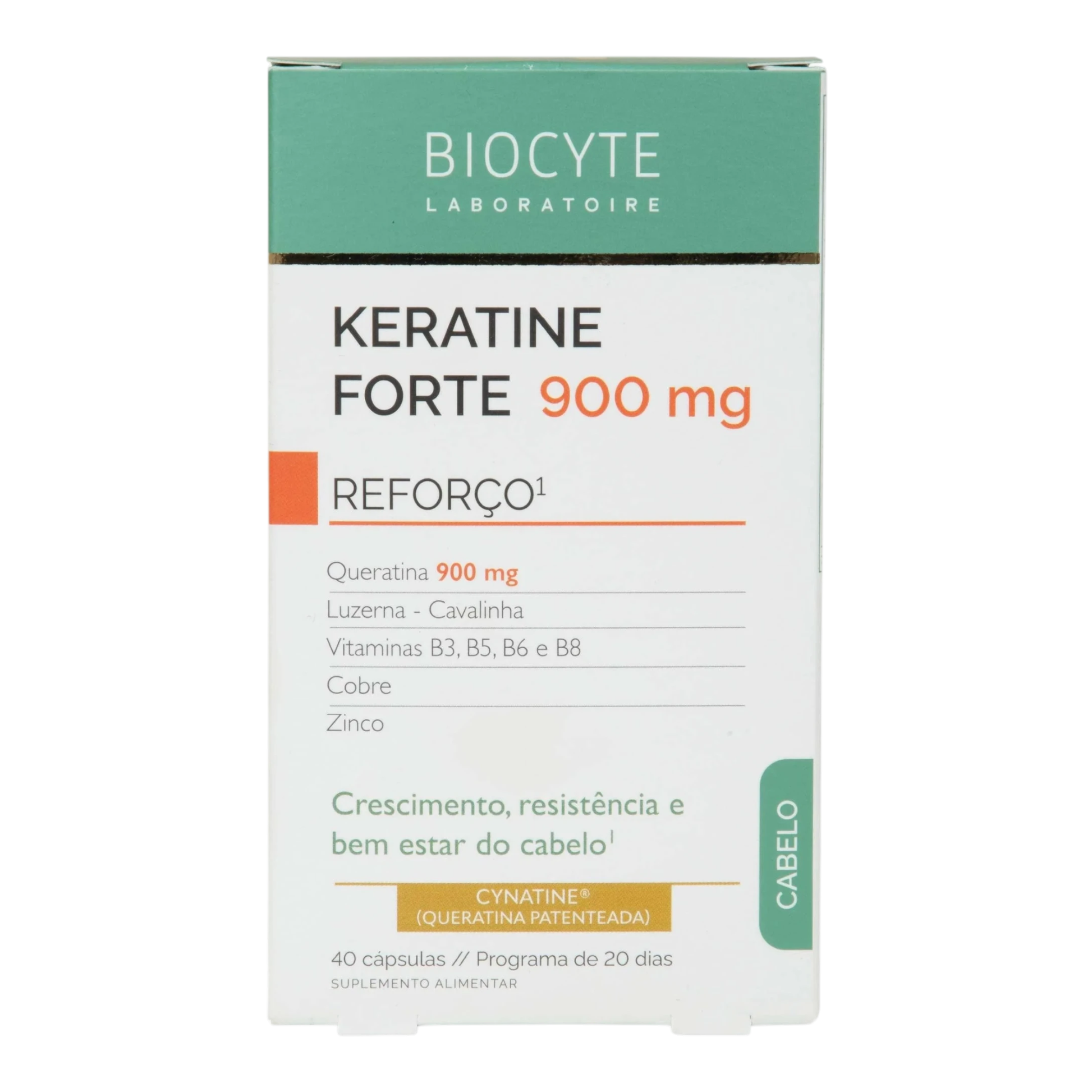 Biocyte Keratine Forte 900mg Cápsulas x40