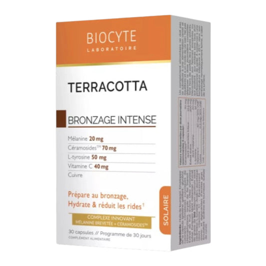 Biocyte Terracotta Bronzage Intense Cápsulas x30