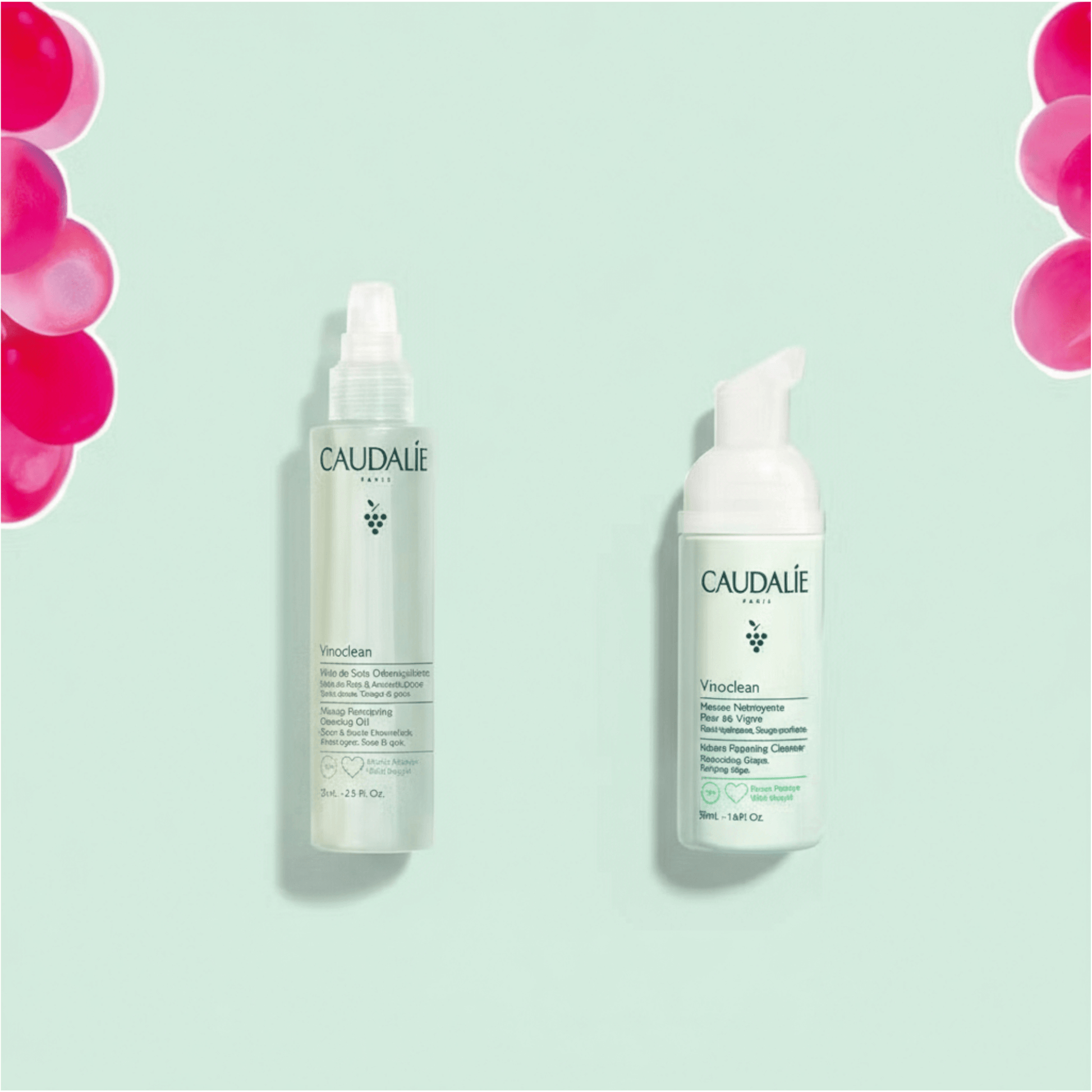 Caudalie Coffret Vinoclean Duo Dupla Limpeza