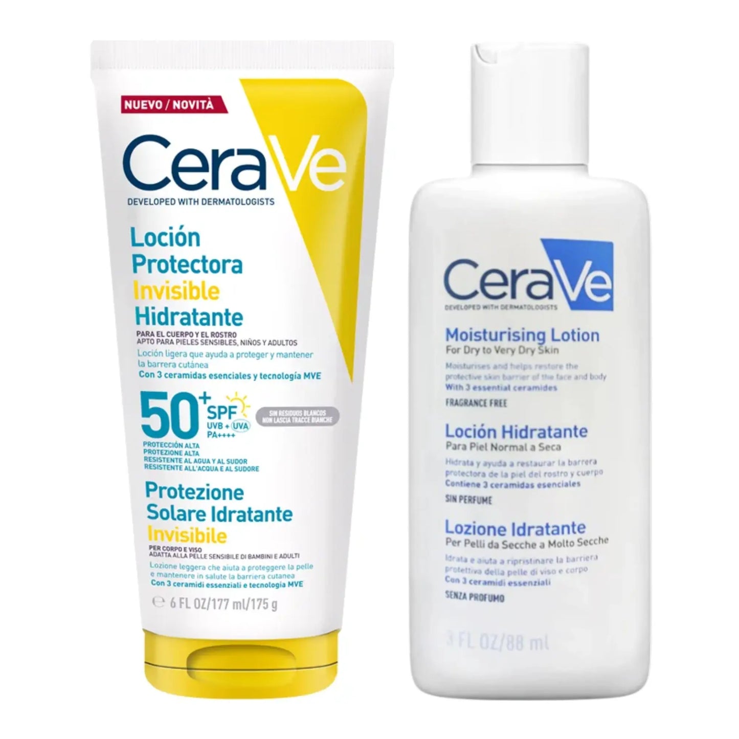 Cerave Pack Proteção e Hidratação de Viagem