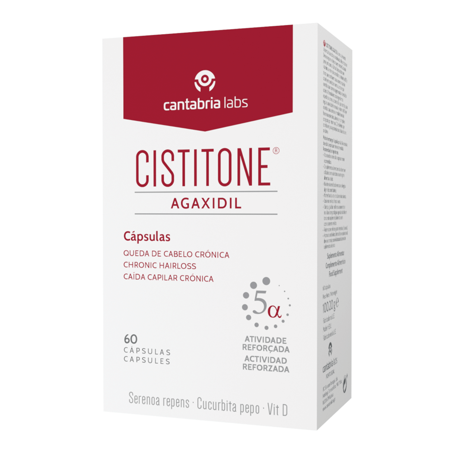 Cistitone Agaxidil Pack Capsules 2x60
