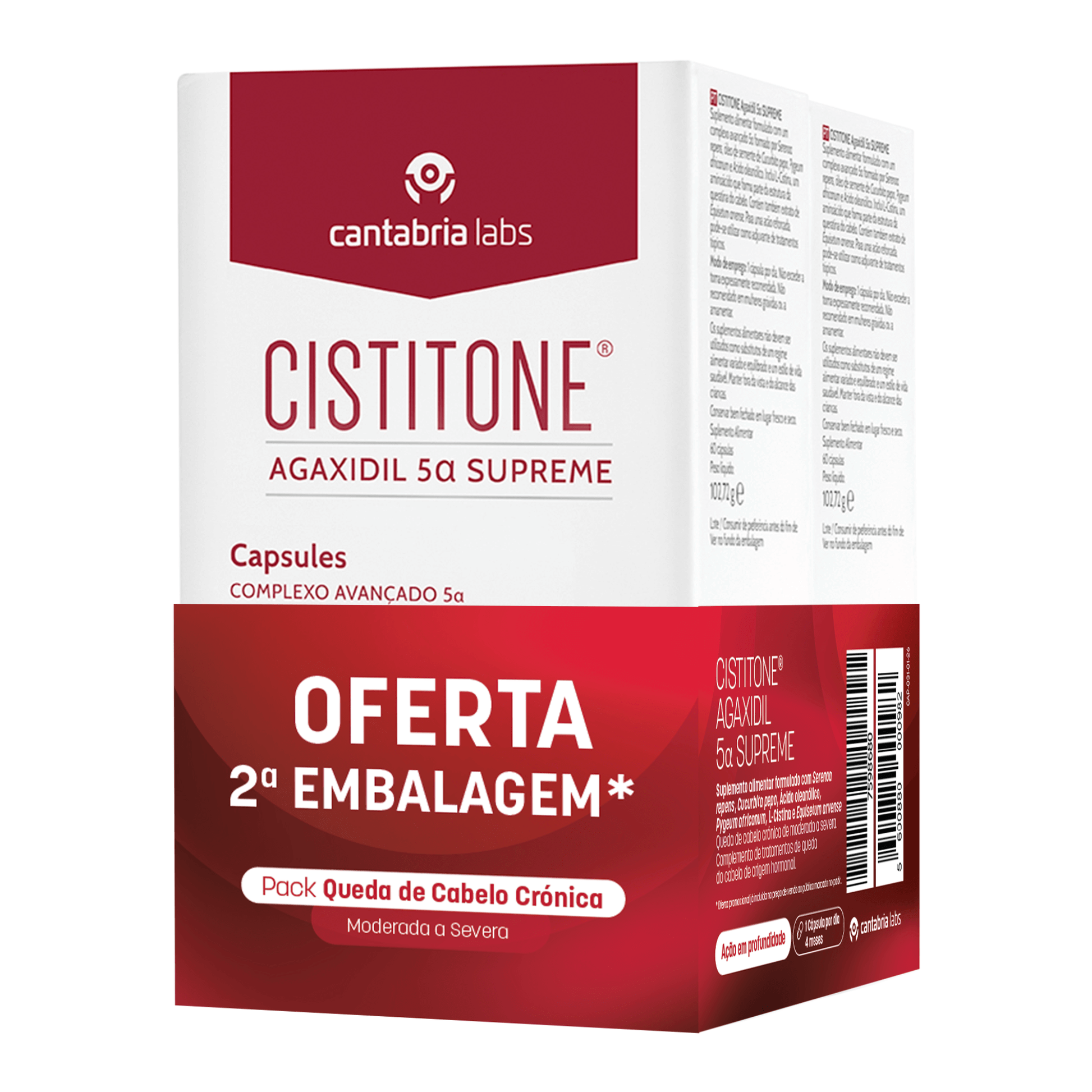 Cistitone Pack Agaxidil 5a Supreme 2x60