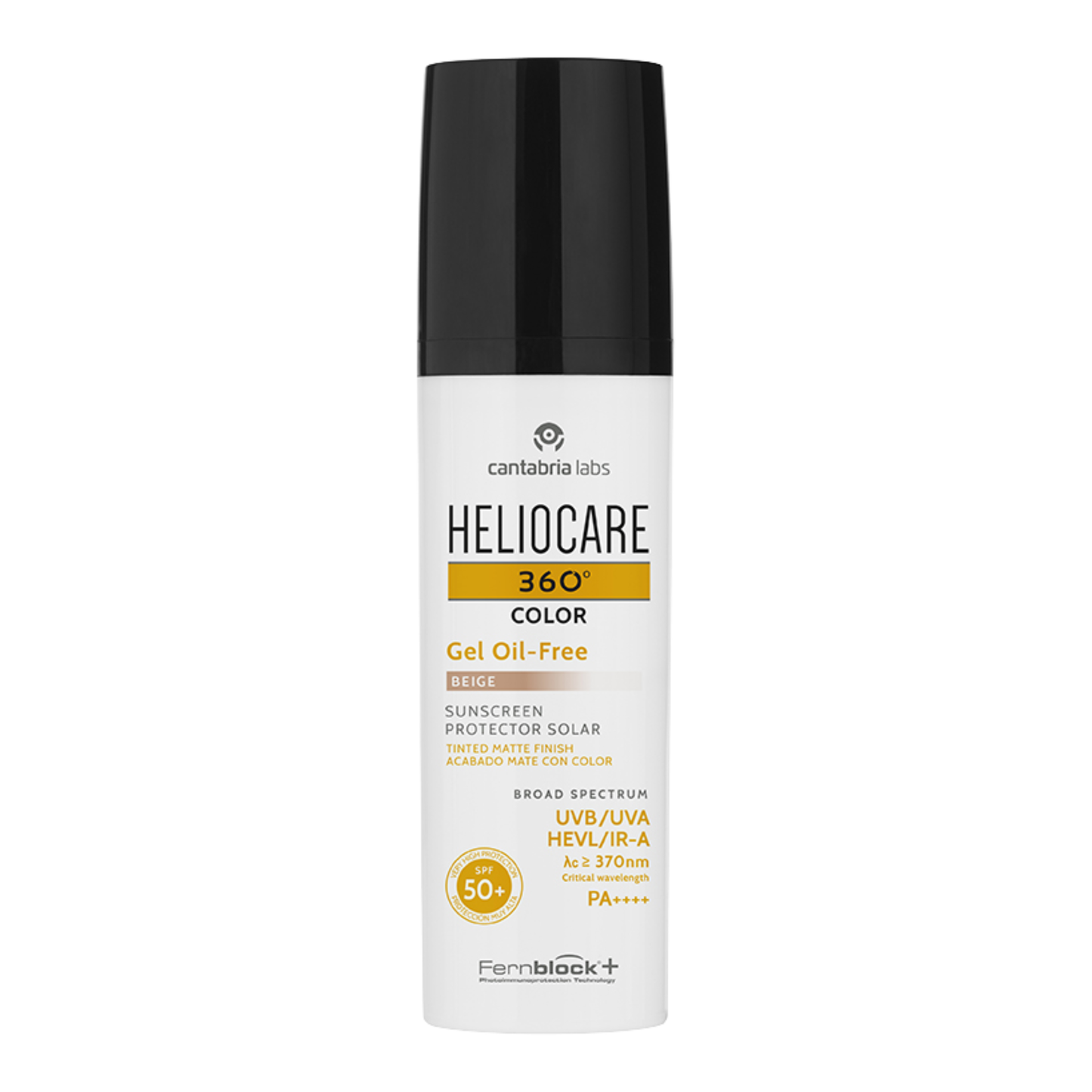 Heliocare 360º Color Gel Oil Free Tom Bege SPF50+ 50mL