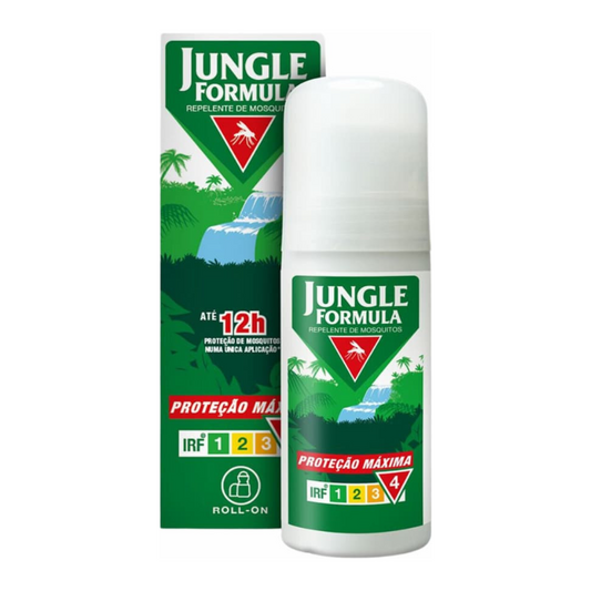 Jungle Formula Roll-On Repelente de Mosquitos Proteção Máxima 50mL