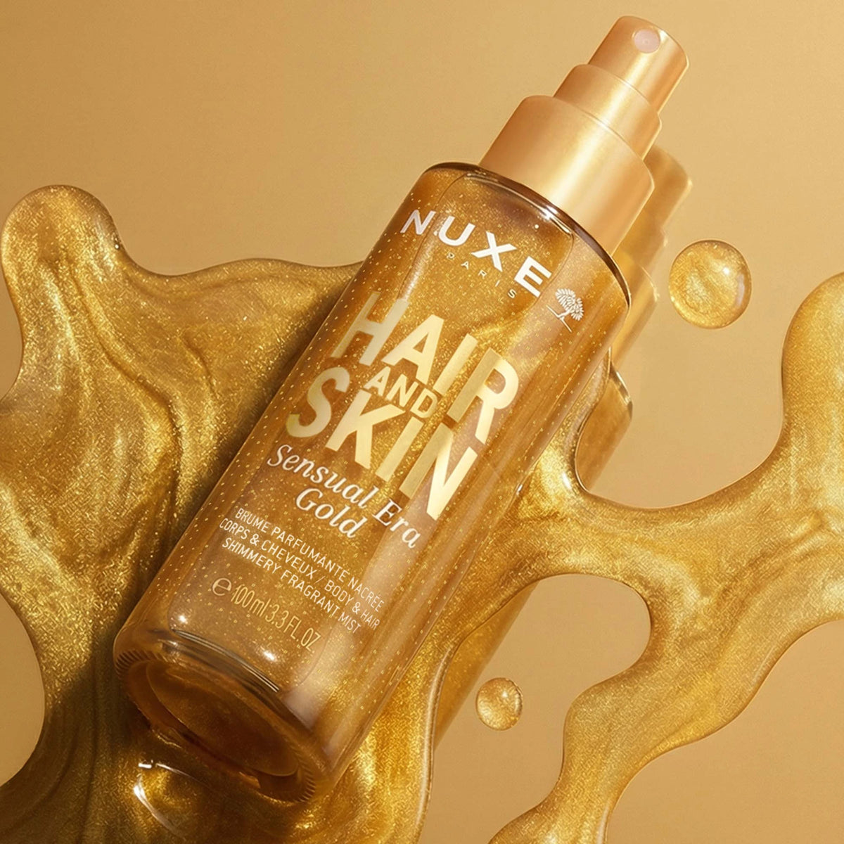 Nuxe Hair and Skin Sensual Era Gold Fragranced Mist 100mL