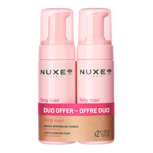 Nuxe Very Rose Duo Espuma de Limpeza 2x150mL