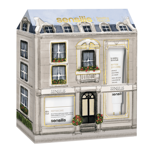 Sensilis Coffret Peptide AR Creme Sorbete 50mL + Peptide Eye Lisss Creme Olhos 15mL