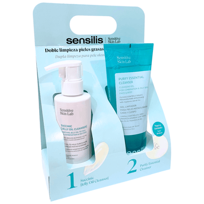 Sensilis Pack Dupla Limpeza Pele Oleosa com Imperfeições