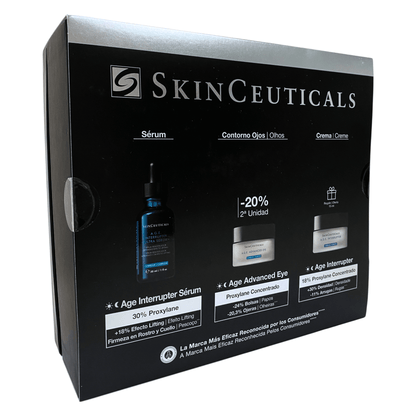 SkinCeuticals Cofre Age Interrupter Ultra Sérum 30mL + Age Advanced Eye 15mL