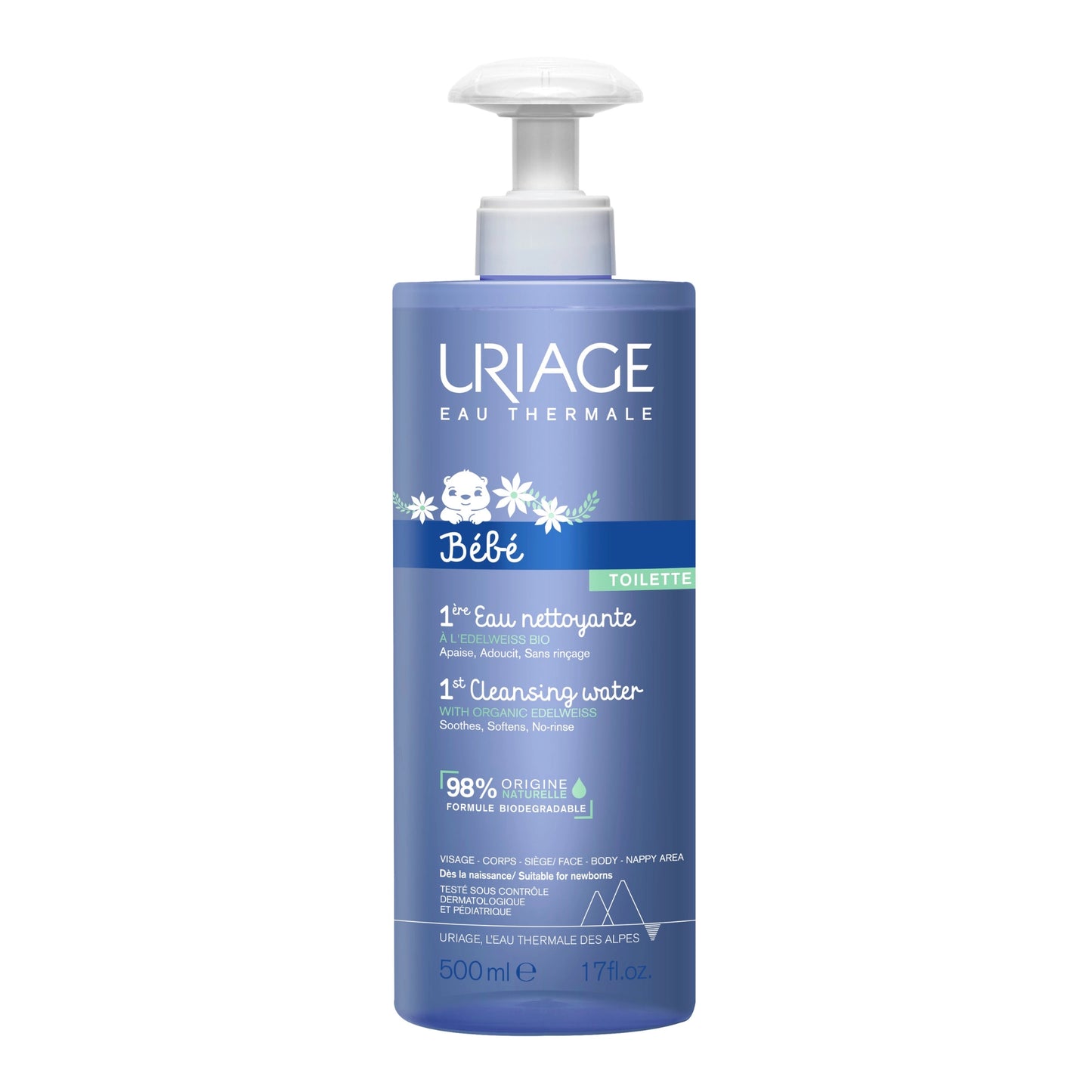 Uriage Bebé 1ª Água de Limpeza 500mL